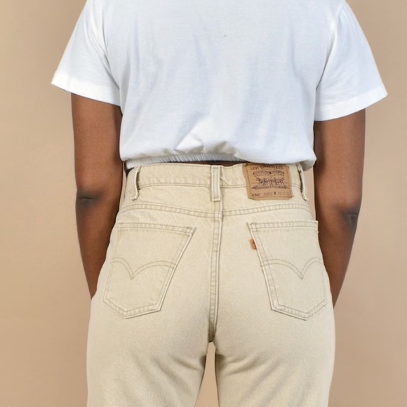 Levi’s ‘97 Vintage 550 Orange Tab Relaxed Fit High Rise Jeans Denim Pants 30X32 - Picture 16 of 16